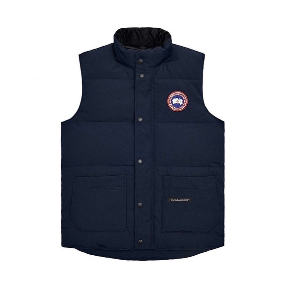 Canada Goose Men's Dark Blue Puffer Vest - Picture 1 of 9